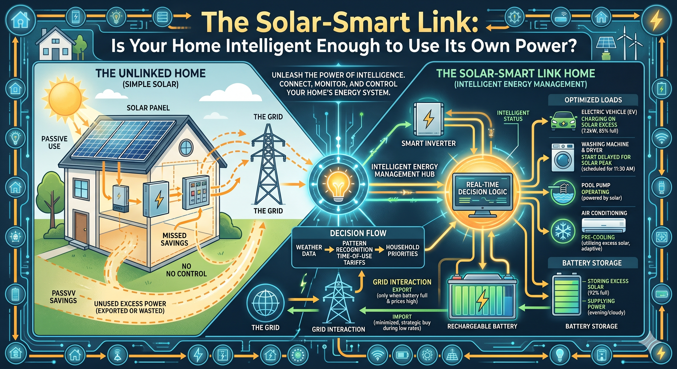 The Solar-Smart Link: Is Your Home Intelligent Enough to Use Its Own Power? | Smart Speakers South Africa