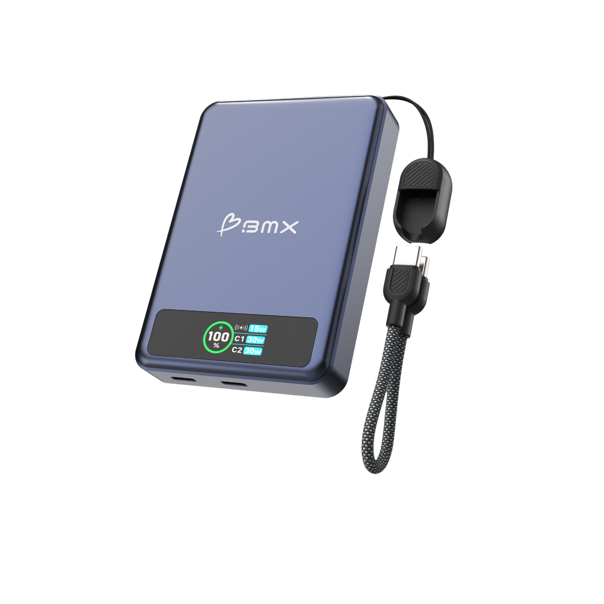 BMX SolidSafe™ 5K Solid-State Magnetic Power Bank