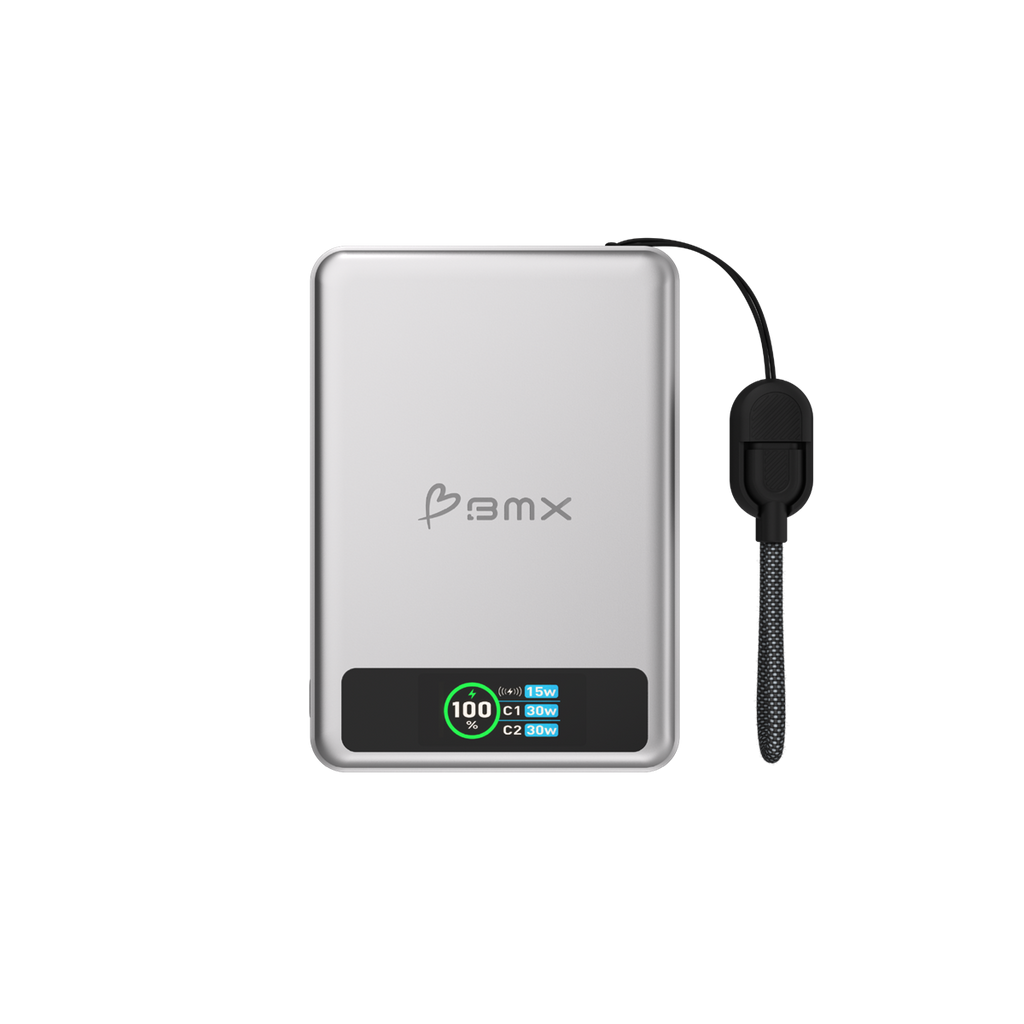 BMX SolidSafe™ 5K Solid-State Magnetic Power Bank