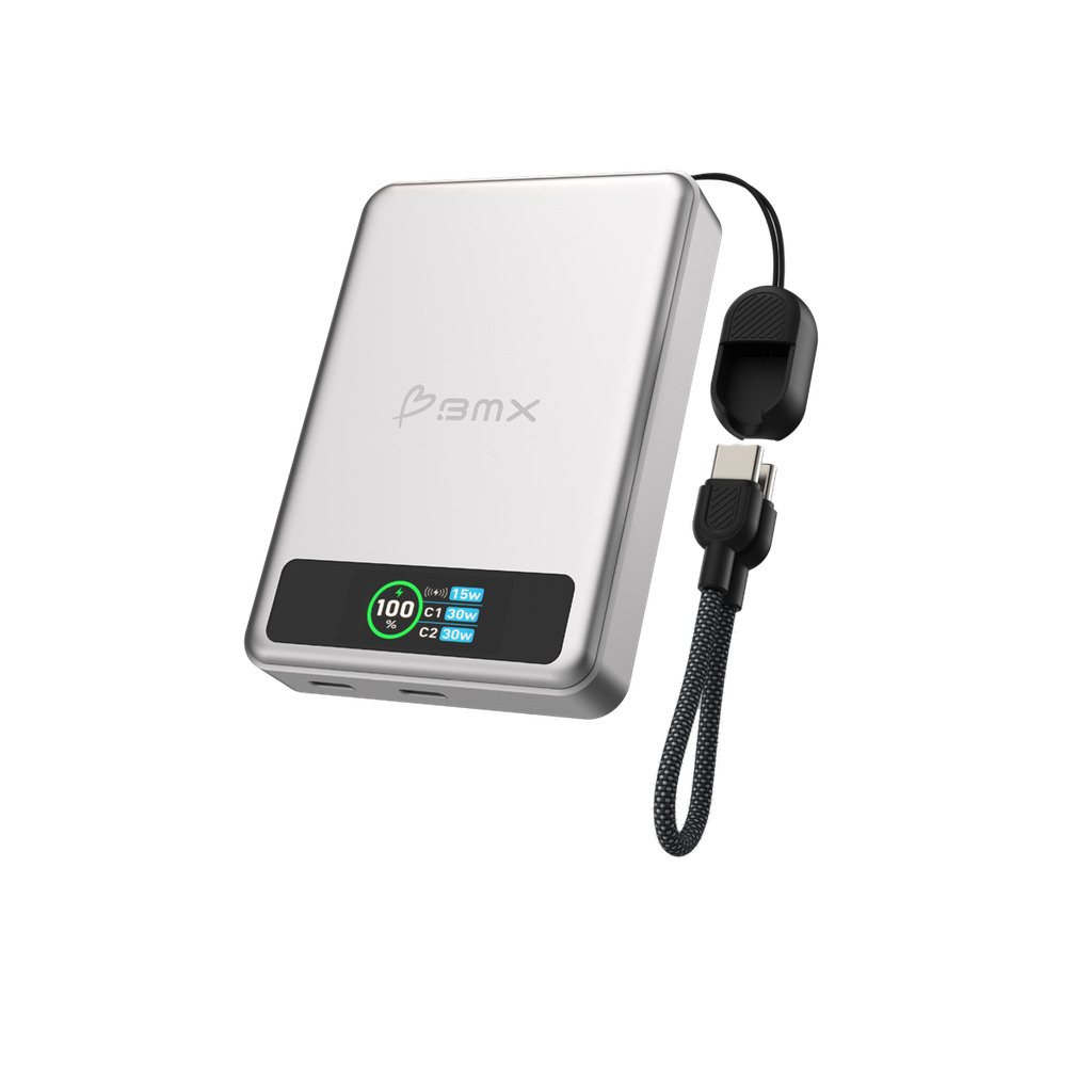 BMX SolidSafe™ 5K Solid-State Magnetic Power Bank