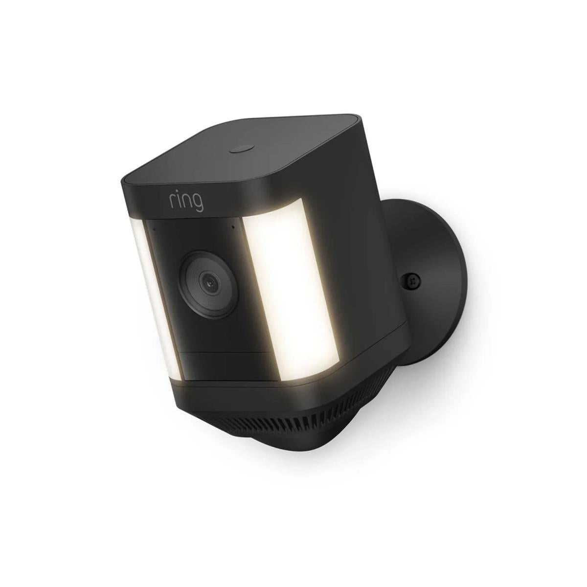 Ring Spotlight Cam Plus Plug-In 1080p HD Outdoor Security Camera
