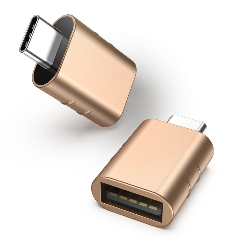 Syntech - USB to USB C Adapter (2 Pack)