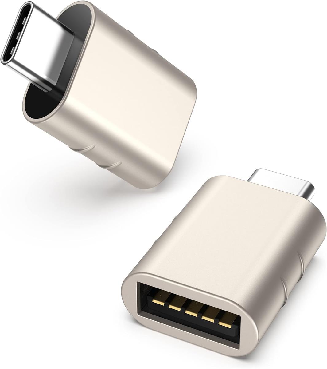 Syntech - USB to USB C Adapter (2 Pack)