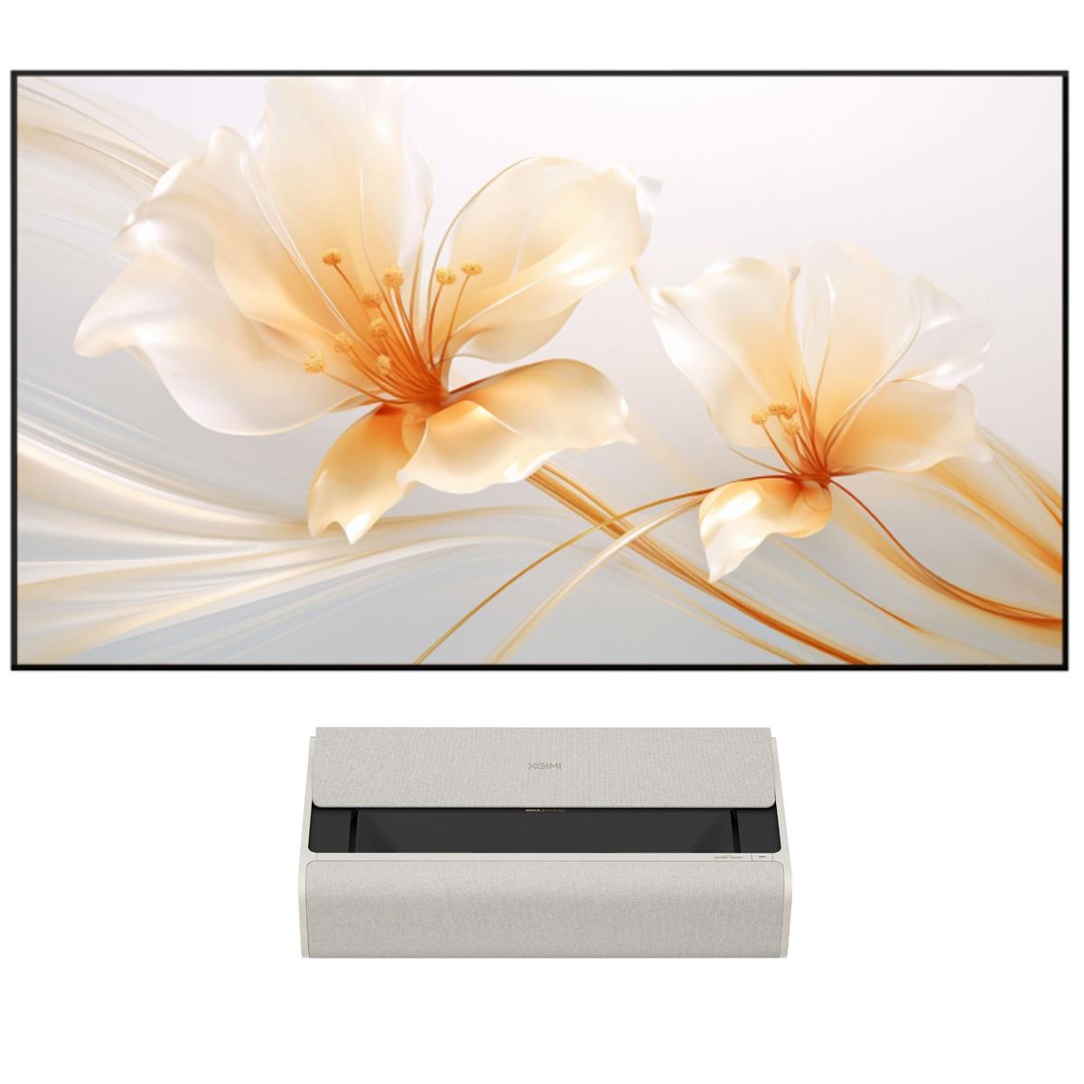 XGIMI Aura 2 Short Throw Multi Laser & 100" UST ALR Screen Bundle