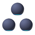 Amazon - 3 x Echo Dot 5th Gen (Deep Sea Blue) (Parallel Import)