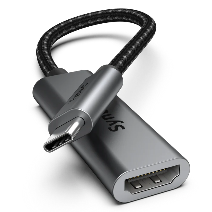 Syntech - USB C to HDMI Adapter - Grey (1 Pack)