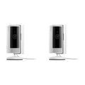Ring Indoor Cam 2nd Gen White 1080p HD Smart Security Camera 2 Pack