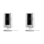 Ring Indoor Cam 2nd Gen White 1080p HD Smart Security Camera 2 Pack