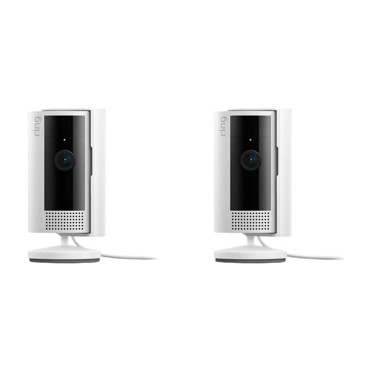 Ring Indoor Cam 2nd Gen White 1080p HD Smart Security Camera 2 Pack