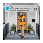 Ring Battery Video Doorbell 3rd Gen 1440p HD with 3D Motion Detection