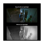 Ring Outdoor Cam Plus 2K Battery Security Camera Black